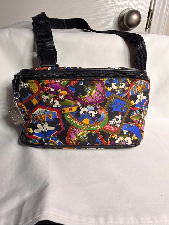 Disney Handbags - Nicole Miller Disney Mickey Mouse Multicolor Fanny Pack.